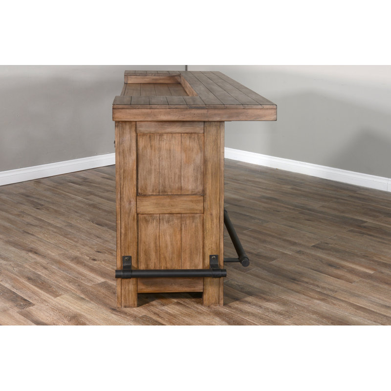 August Grove® Gridley 80'' Home Bar & Reviews Wayfair